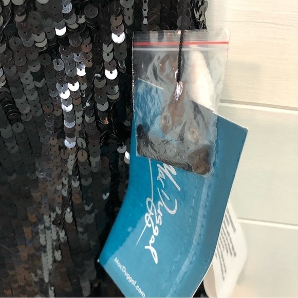 MacDuggal One Shoulder Sequin Gown 10788 - Picture 8 of 9